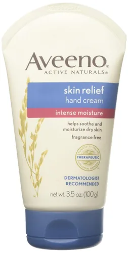 AVEENO Crema de manos Active Naturals Intense Relief 3.50 oz (paquete de 6)