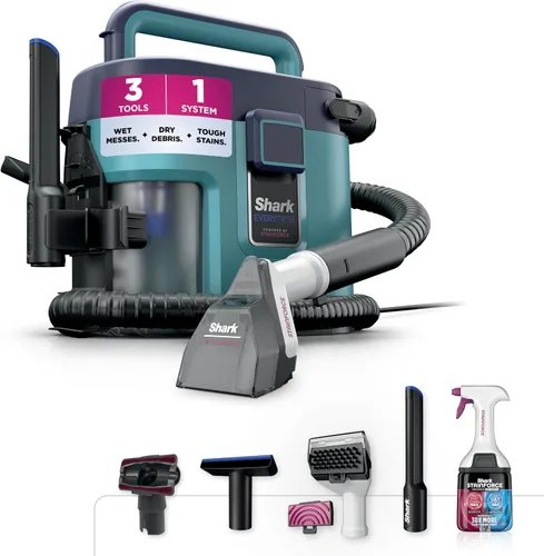 Miniatura 14 de Shark EveryMess VX101 - Aspiradora húmeda 3 en 1, aspiradora seca y eliminador de manchas con tecnología StainForce, perfecto para hogares, mascotas