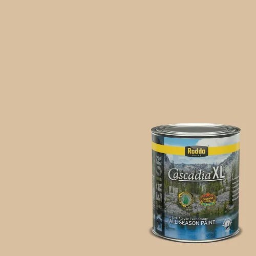 Miniatura 6 de Rodda Paint CASCADIA XL Pintura e imprimación satinada exterior en uno, cuarto de galón, abulón