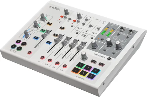 Miniatura 8 de Yamaha AG03MK2 Mezclador de bucle de transmisión en vivo negro de 6 canales/interfaz USB con Steinberg Software Suite