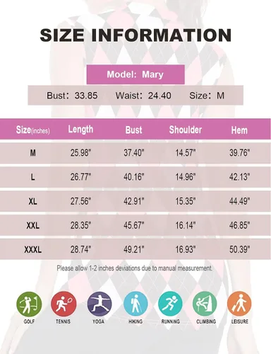 Miniatura 6 de Misyula - Camisetas de golf para mujer, con cremallera de 14, protección solar, secado rápido, tenis, correr, atletismo, entrenamiento