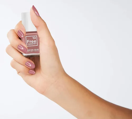 Esmalte de uñas libre de tóxicos de 10+ Free Life - Pink Sand Beaches Playas de arena rosa