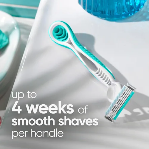 Miniatura 3 de Gillette Venus Simply 3 rasuradoras desechables para mujeres sensibles 16 rasuradoras individuales (paquete de 4)