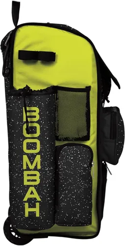 Miniatura 4 de Boombah Rolling Superpack - Bolsa para equipo de béisbol/sóftbol, mango telescópico, capacidad para 4 bates, versión con ruedas, luz de sóftbol