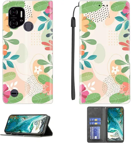 Miniatura 466 de Funda para Moto One Zoom compatible con Motorola One Zoom Phone Case Flip Stand Cover Magnetic Close YHD