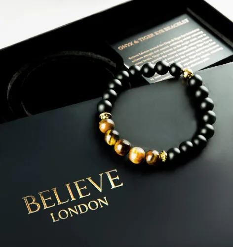 Miniatura 3 de Believe London - Brazalete de gemas semipreciosas para curar los chacras para hombres y mujeres cristal contra la ansiedad piedra natural