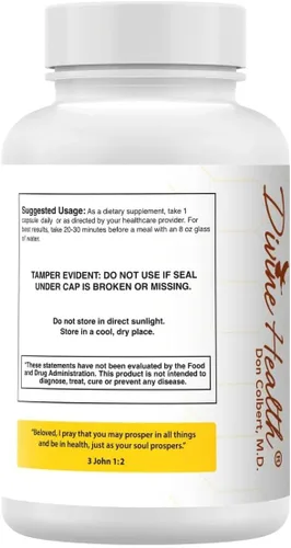 Miniatura 3 de Cúrcuma de alta potencia del Dr. Colbert con bioperina 60 cápsulas 500 mg extracto de raíz de cúrcuma
