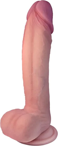 Consolador suave realista de 8 pulgadas, consoladores anales de silicona con fuerte ventosa, consolador de punto G para principiantes, juguetes