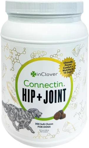 Miniatura 12 de InClover Connectin Suplemento natural para cadera y articulaciones para gatos con glucosamina, condroitina y ácido hialurónico, polvo