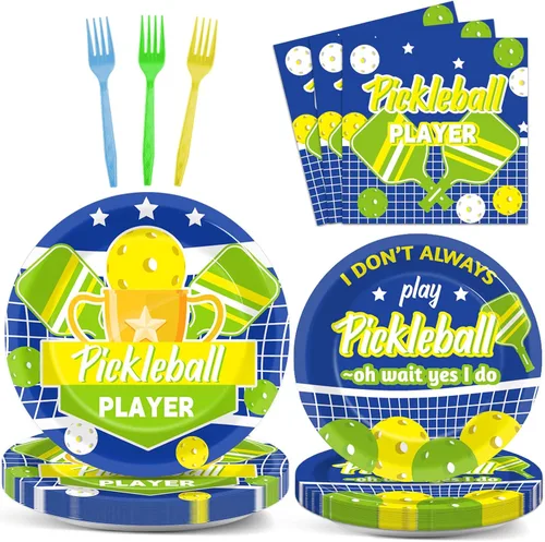 Miniatura 9 de 96 piezas de decoraciones de cumpleaños de On Cloud 9 para niñas, suministros de platos y servilletas de fiesta On Cloud 9, juego de vajilla