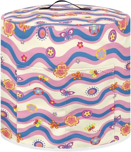 Miniatura 9 de Flashideas Daisy Butterfly - Funda para olla a presión para mujer, a prueba de polvo, para arrocera, freidora de aire, fundas para electrodomésticos