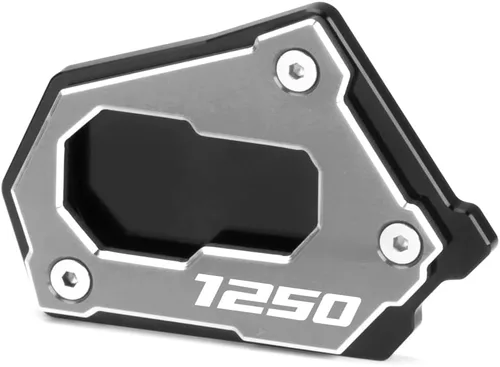 Miniatura 10 de Modeer Motocicleta CNC Kickstand lateral soporte ampliar almohadilla de extensión para R1200GS LC Adventure 2013-2024 R1250GS Adventure Rallye HP