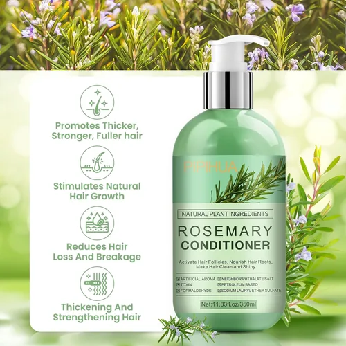 Miniatura 3 de Acondicionador de romero para el crecimiento del cabello: tratamiento para el adelgazamiento del cabello y contra la caída del cabello para hombres