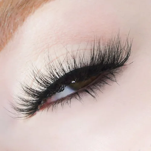 Miniatura 3 de KARA BEAUTY Style L3 Hellalashes - Pestañas de visón sintético 8D, de fibra sintética ligera en 8 capas dimensionales EASTLO - Glam dramático