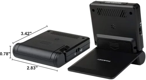 Miniatura 3 de FAMICOZY Reloj Despertador de Viaje Digital Compacto con Opciones de Volumen Alto/Bajo, Fácil de Configurar, Fácil de Leer, Dígitos Grandes