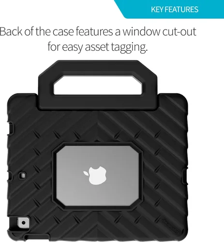 Miniatura 5 de Gumdrop FoamTech - Funda solo compatible con Apple iPad de 9ª 8ª 7ª generación (10.2 pulgadas), resistente, ligera, a prueba de golpes y probada