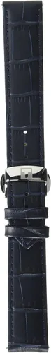Miniatura 3 de Correa de reloj Tissot de cuero azul, 19 (Modelo T852032781)