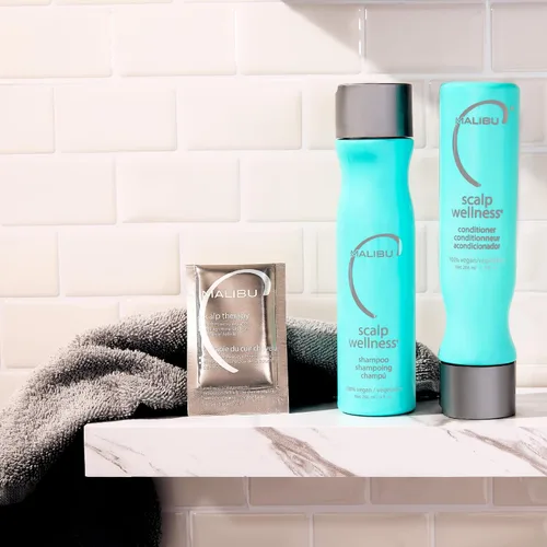 Miniatura 8 de Malibu C Scalp Wellness Collection - Set nutritivo para el cuidado del cabello del cuero cabelludo seco - Contiene remedio para el cuero cabelludo