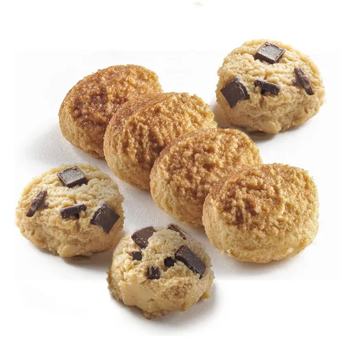 Miniatura 12 de David's Cookies - Masa congelada de galletas con trozos de chocolate y avena con pasas, premoldeada, 96