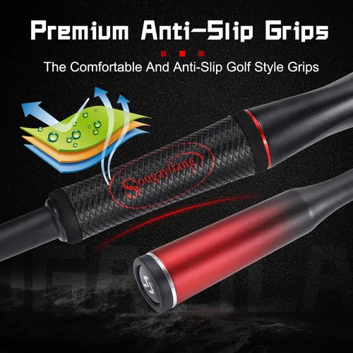 Miniatura 5 de Sougayilang Baitcasting Rod and Reel Combo, 2-Piece Medium Rod with 8.0:1 High-Speed Baitcaster Reel, Magnetic Brake System, Travel-Friendly Bass