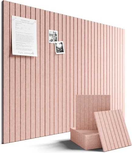 Miniatura 31 de Tablero de anuncios de fieltro grande de 36 x 24 pulgadas, alternativa al tablero de corcho – Paquete de 6 con 40 pestañas adhesivas extraíbles