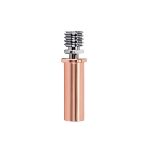 Miniatura 11 de Ender 3 - Boquilla bimetálica de titanio y cobre para garganta, corte de calor bimetálico, todo de metal suave de 0.069 pulgadas para impresora 3D