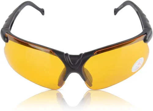 Miniatura 2 de Xaegistac Gafas de disparo con estuche Gafas de seguridad antivaho para cazadores para adultos Amarillo