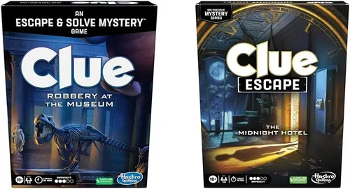 Miniatura 18 de Clue Escape: The Illusionist's Club Juego de mesa Juego familiar de Escape Room Misterio de resolución de 1 vez A partir de 10 años 1-6