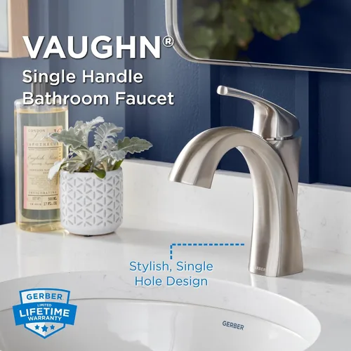 Miniatura 2 de Gerber D225018BN - Grifo de lavabo, níquel cepillado cepillado níquel