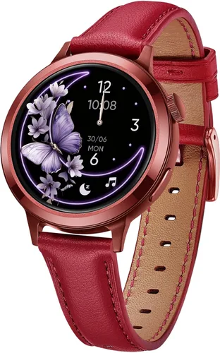 Miniatura 13 de AMOLED - Reloj inteligente para mujer, compatible con iPhone/Samsung/Android, más de 110 modos deportivos con monitor de frecuencia cardíaca, sueño