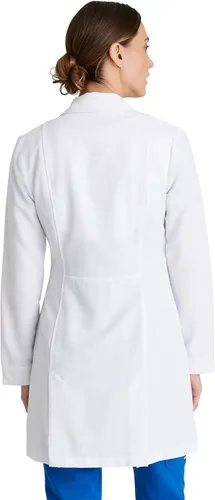 Miniatura 2 de BARCO Grey's Anatomy Signature Eve - Laboratorio elástico de 3 botones para mujer, 34 pulgadas, 2 bolsillos