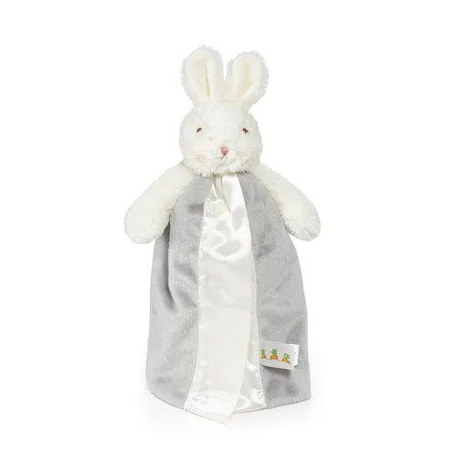 Miniatura 4 de Bunnies By The Bay "Bud" Baby Lovey - Bye Bye Buddy - Manta de peluche de conejo y bebé de 11 pulgadas, terciopelo súper suave con forro de satén