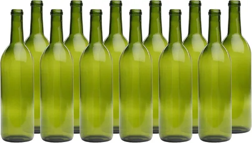 Home Brew Ohio Botellas verdes de 25.4 fl oz Burdeos Caja de 12
