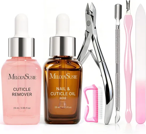 Miniatura 13 de MelodySusie Kit profesional de 16 piezas de pulidor de uñas, limas de uñas y tampones, bloque de pulidor de uñas, cepillo de uñas, kit de pulidores
