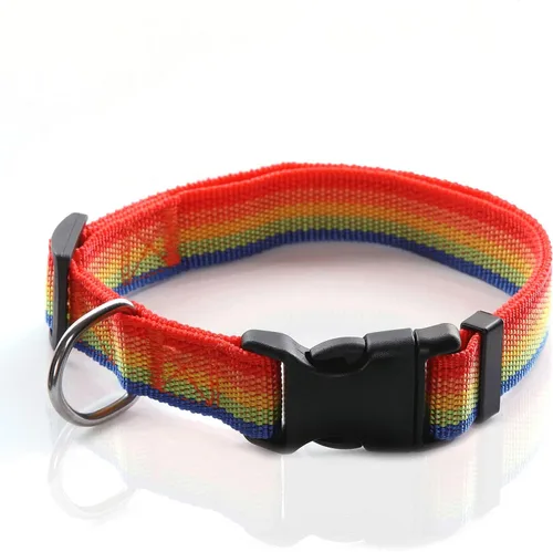Miniatura 6 de SALO Collar de nailon para perro, collares ajustables para perros medianos y grandes, 1 pulgada de ancho