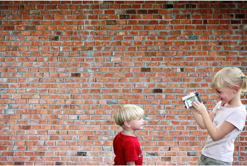 Miniatura 4 de Fondo de pared de ladrillo rojo, fondo vintage de pared de ladrillo antiguo para fotografía, recién nacidos, niñas, adultos, retratos, baby shower