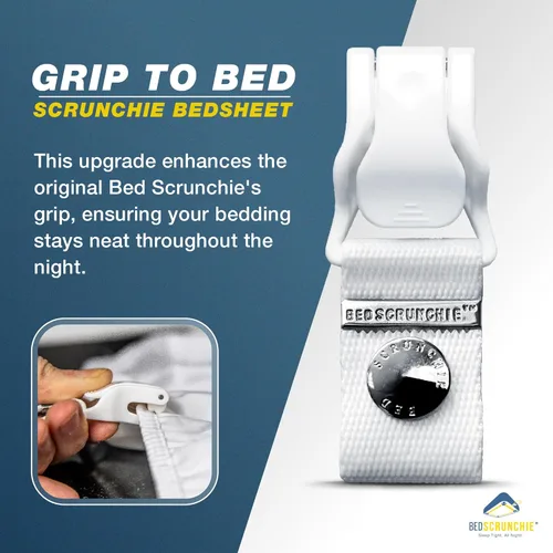 Miniatura 4 de BED SCRUNCHIE - Clips de tela resistentes (2 clips)