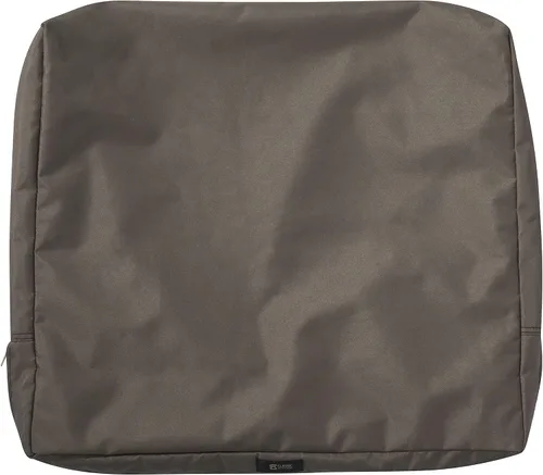 Miniatura 20 de Classic Accessories Ravenna - Funda de cojín de respaldo de patio resistente al agua, 25 x 22 x 4 pulgadas, color espresso