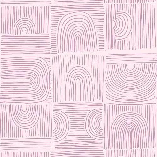 Miniatura 9 de VEELIKE Papel tapiz geométrico retro para despegar y pegar, papel tapiz geométrico bohemio para baño, dormitorio, 17.7 x 118 pulgadas, papel tapiz