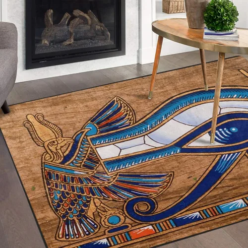Naanle Alfombra egipcia antideslizante para sala de estar, comedor, dormitorio, cocina, 1.7 x 2.6 pies (20 x 31 pulgadas / 19.7 x 31.5 in), alfombra