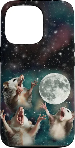 Miniatura 10 de Three Possum Moon 3 Opossum Funny Weird Cursed Meme Case para iPhone 17