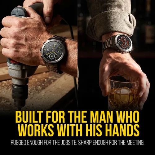 Miniatura 6 de ALPHAGEAR Commander - Reloj inteligente militar táctico para hombre, batería de 12 días, pantalla AMOLED, llamadas Bluetooth