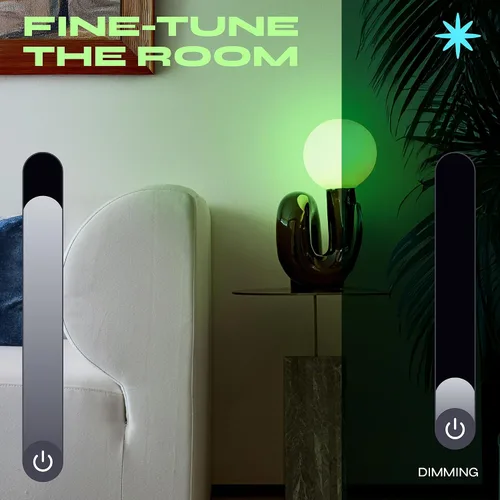 Miniatura 7 de LIFX Paquete de 2 bombillas inteligentes A19, RGBW que cambian de color + blanco sintonizable, 800 lúmenes, compatible con materia, funciona