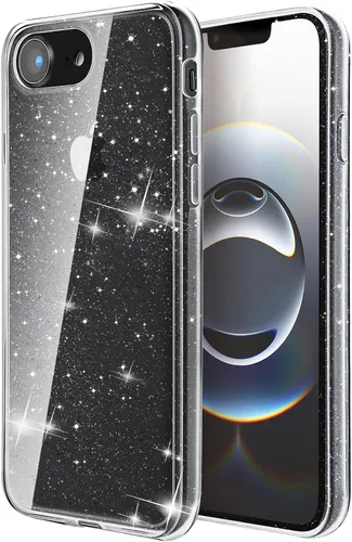 Miniatura 24 de FanTEK Compatible con iPhone 7 Plus, iPhone 8 Plus de 5.5 pulgadas, fundas de teléfono TPU de cristal transparente suave