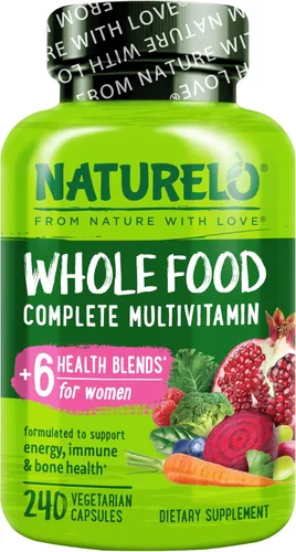 Miniatura 8 de NATURELO Multivitamínico de Alimentos Integrales para Mujeres - con Vitaminas, Minerales y Extractos Orgánicos - Suplemento para Energía y Salud
