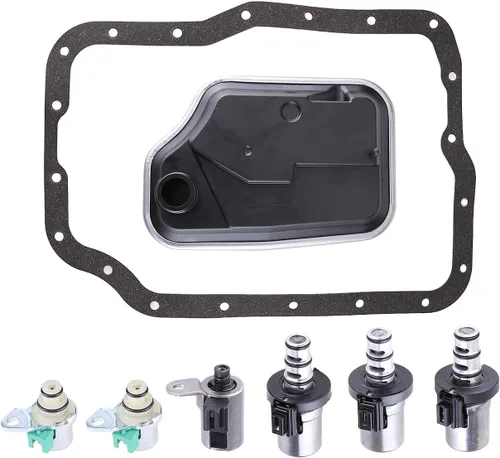 Miniatura 2 de Kits de filtro de junta de válvula electromagnética de transmisión 4F27E aptos para Ford Transit Connect XLT compatible con Mazda