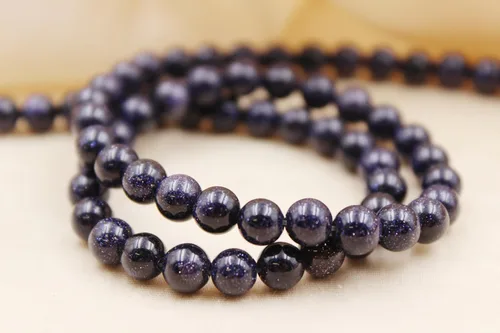 Miniatura 45 de Pulseras de cuentas personalizadas, Pulsera de piedras preciosas de 0.236 in, Pulsera grabada con láser, Pulsera de piedra natural, Pulseras unisex