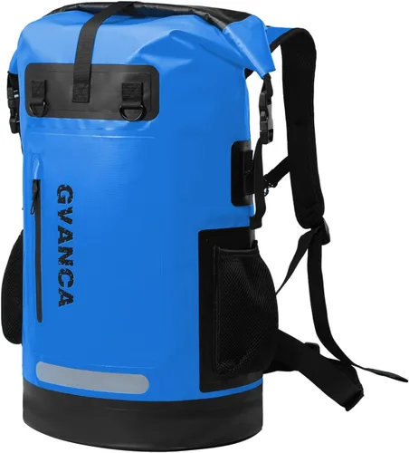 Miniatura 7 de Mochila impermeable con tapa enrollable para kayak, bolsa seca flotante para actividades al aire libre, navegación, vela, canotaje, rafting, pesca