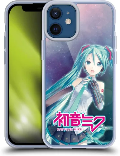 Miniatura 228 de Head Case Designs Licencia Oficial Hatsune Miku Gráficos Lindos Carcasa de Gel [Protección de Grado Militar] Compatible con Apple iPhone 7