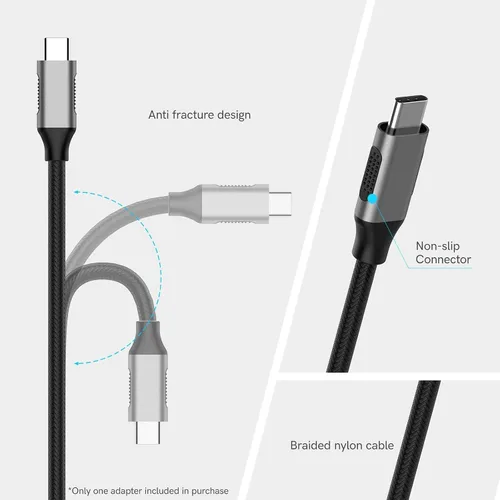 Miniatura 6 de Tek Styz - Adaptador USB-C USB 3.0 compatible con Dell XPS 15 - L501X OTG tipo C/PD macho USB 3.0 hembra (5 Gbps)